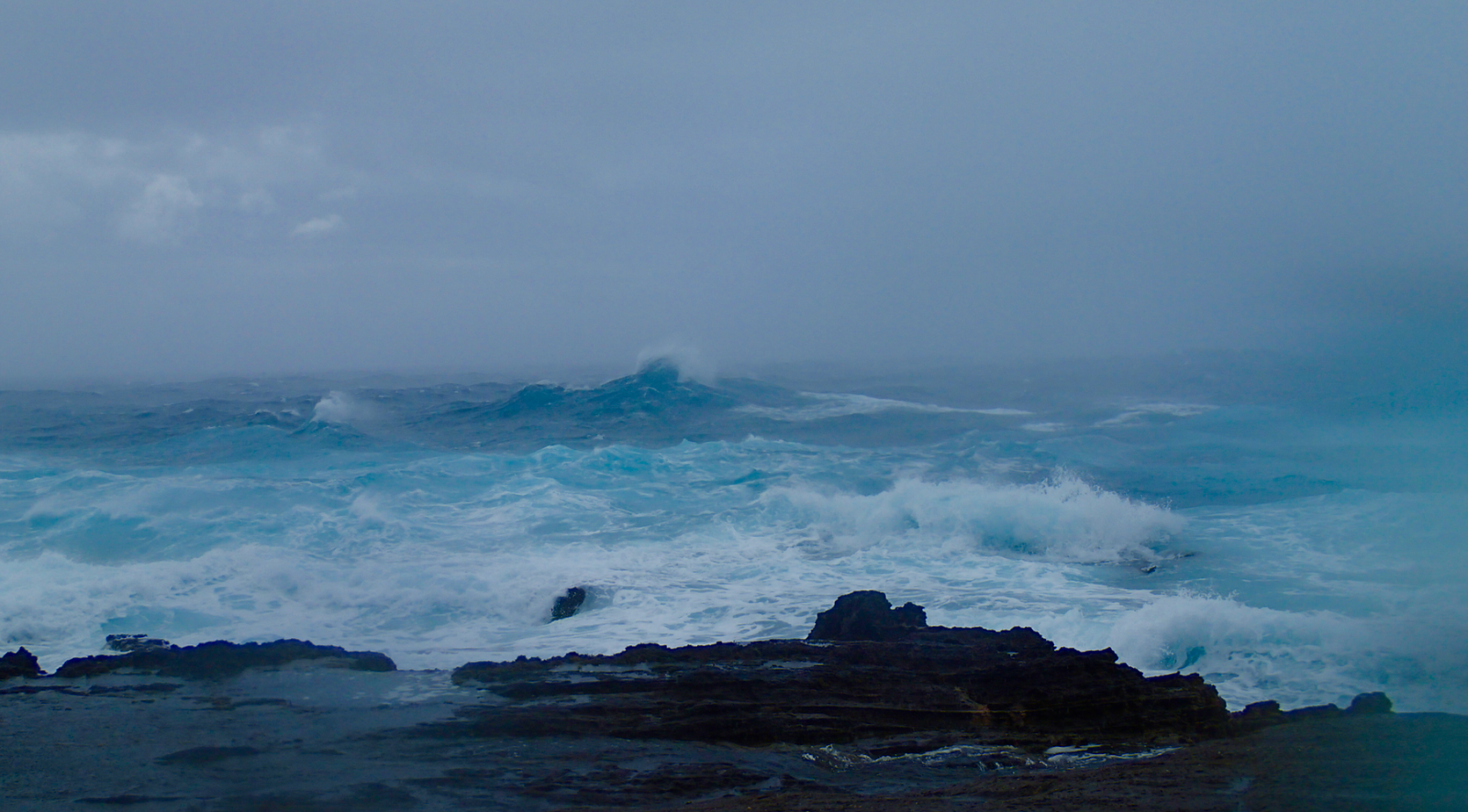Big waves on the Big Island