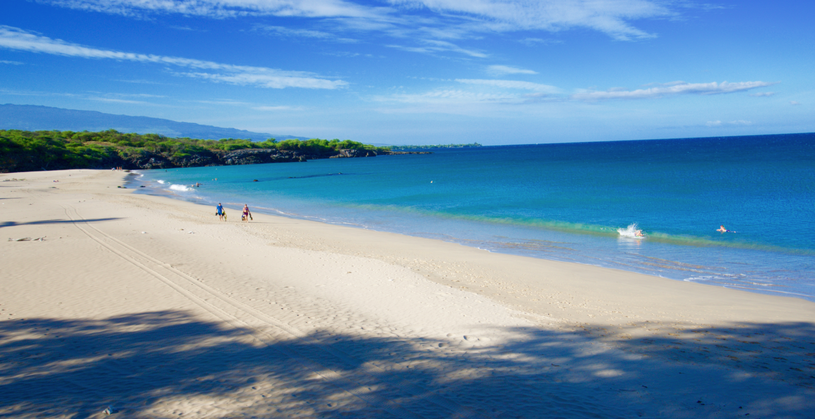 Beautiful beach on the Big Island