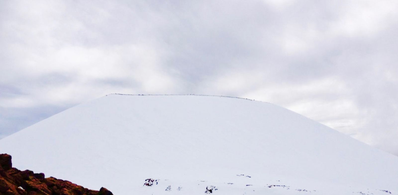 Snow on Mauna Kea Big Island