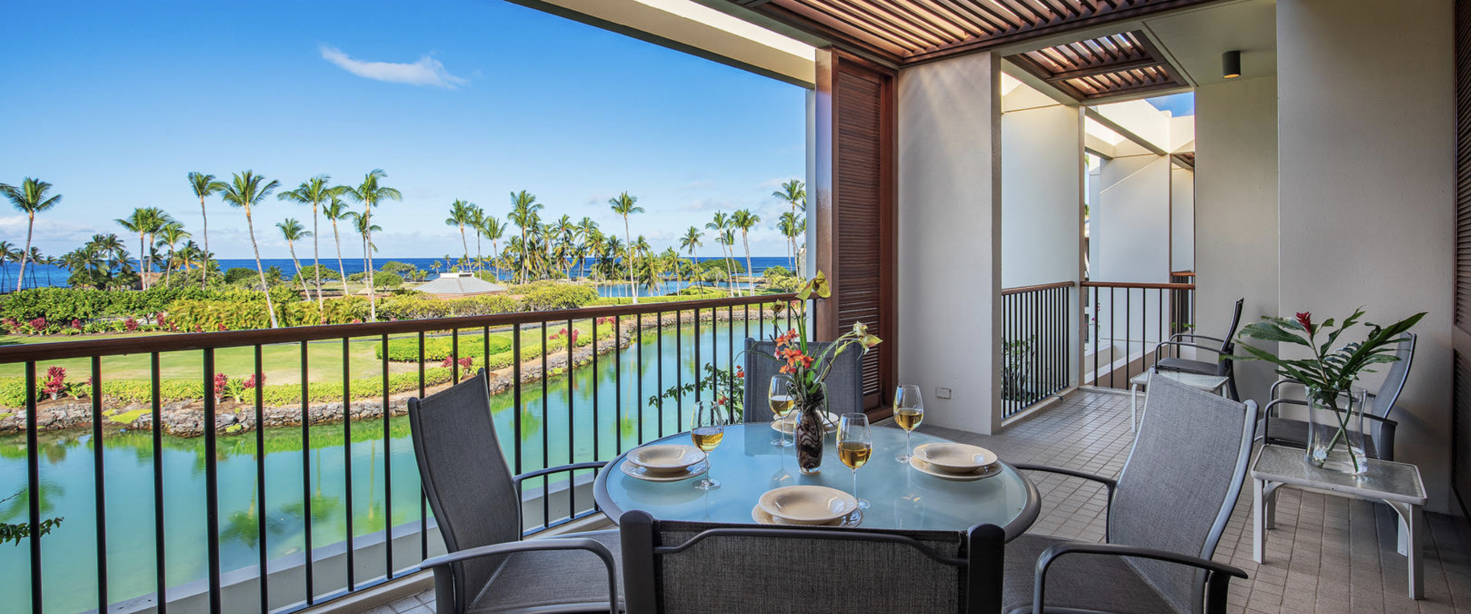 Mauna Lani terrace at the Mauna Lani resort