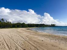 Mauna Kea Beach empty